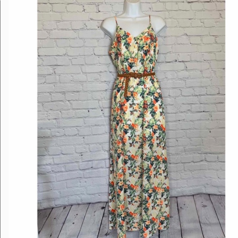 NWT - PINK OWL Halter Maxi Dress - Small